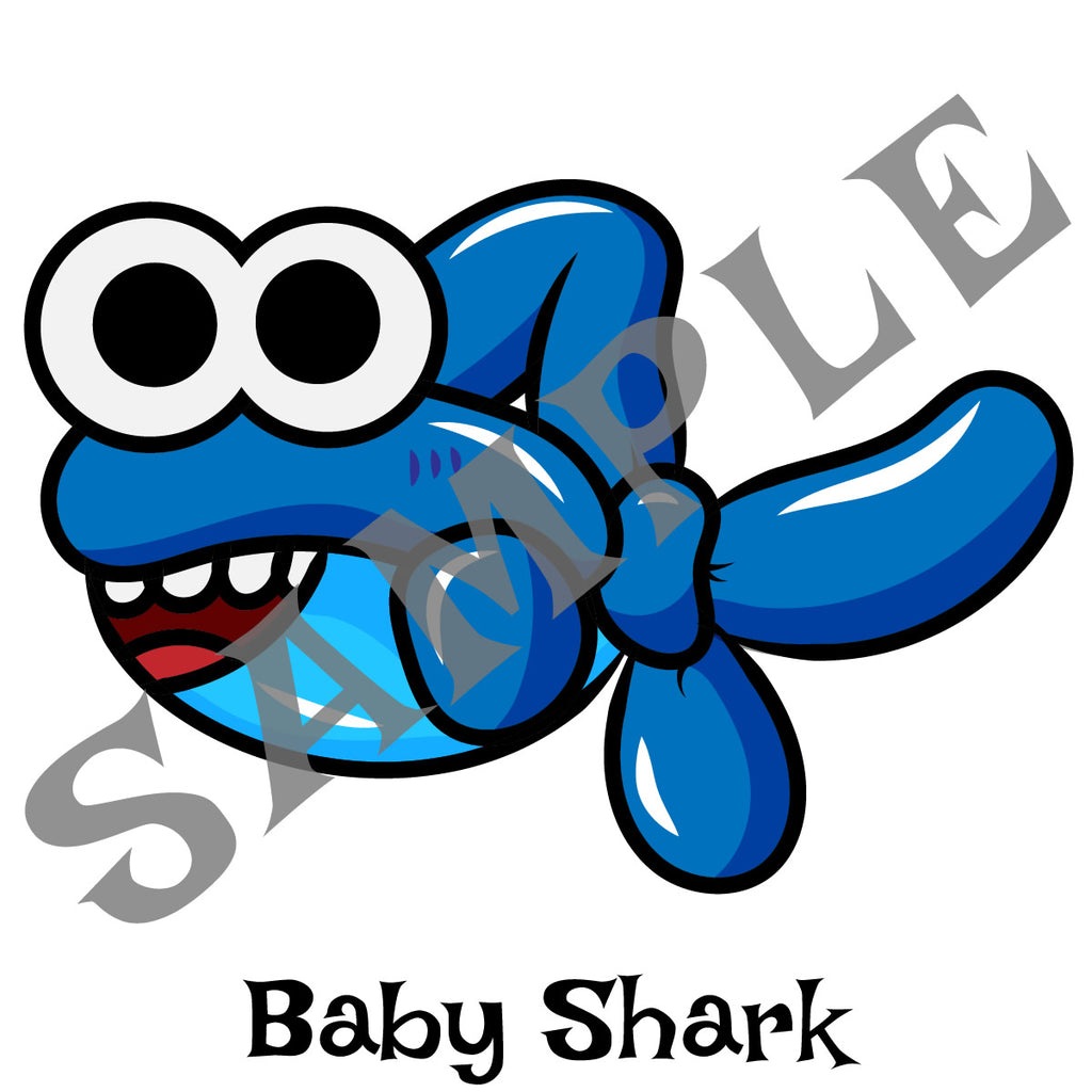 Baby Shark Clip Art – Twister Sister Studios