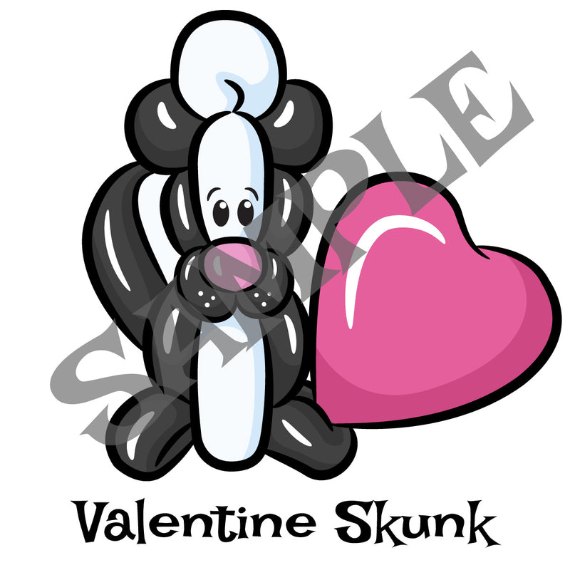 Valentine skunk