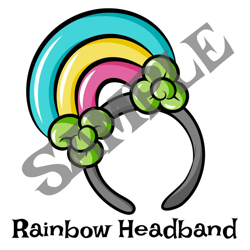 Lucky Rainbow Headband