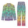 Retro Rainbow Women's Pajama Set