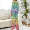Retro Rainbow Women's Pajama Set
