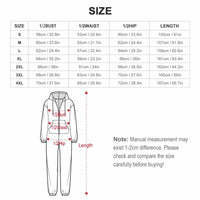 Retro Rainbow Hooded Pajama Onesie