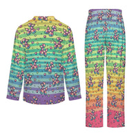 Retro Rainbow Women's Pajama Set