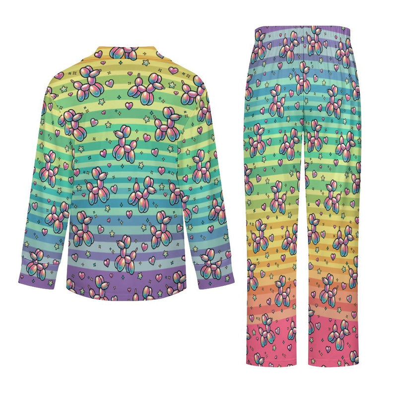 Retro Rainbow Women's Pajama Set