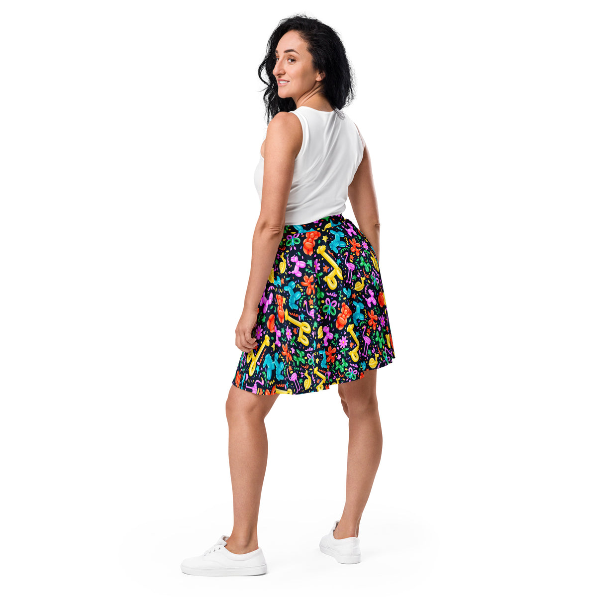 Balloon Fiesta Skater Skirt