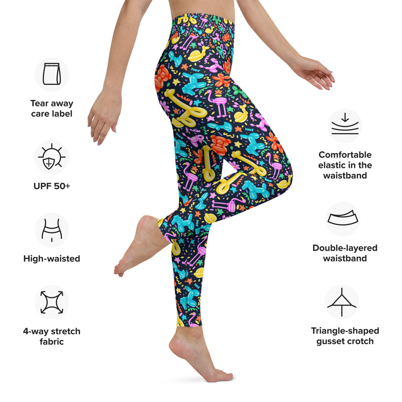 Balloon Fiesta Yoga Leggings XS - XL