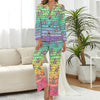 Retro Rainbow Women's Pajama Set