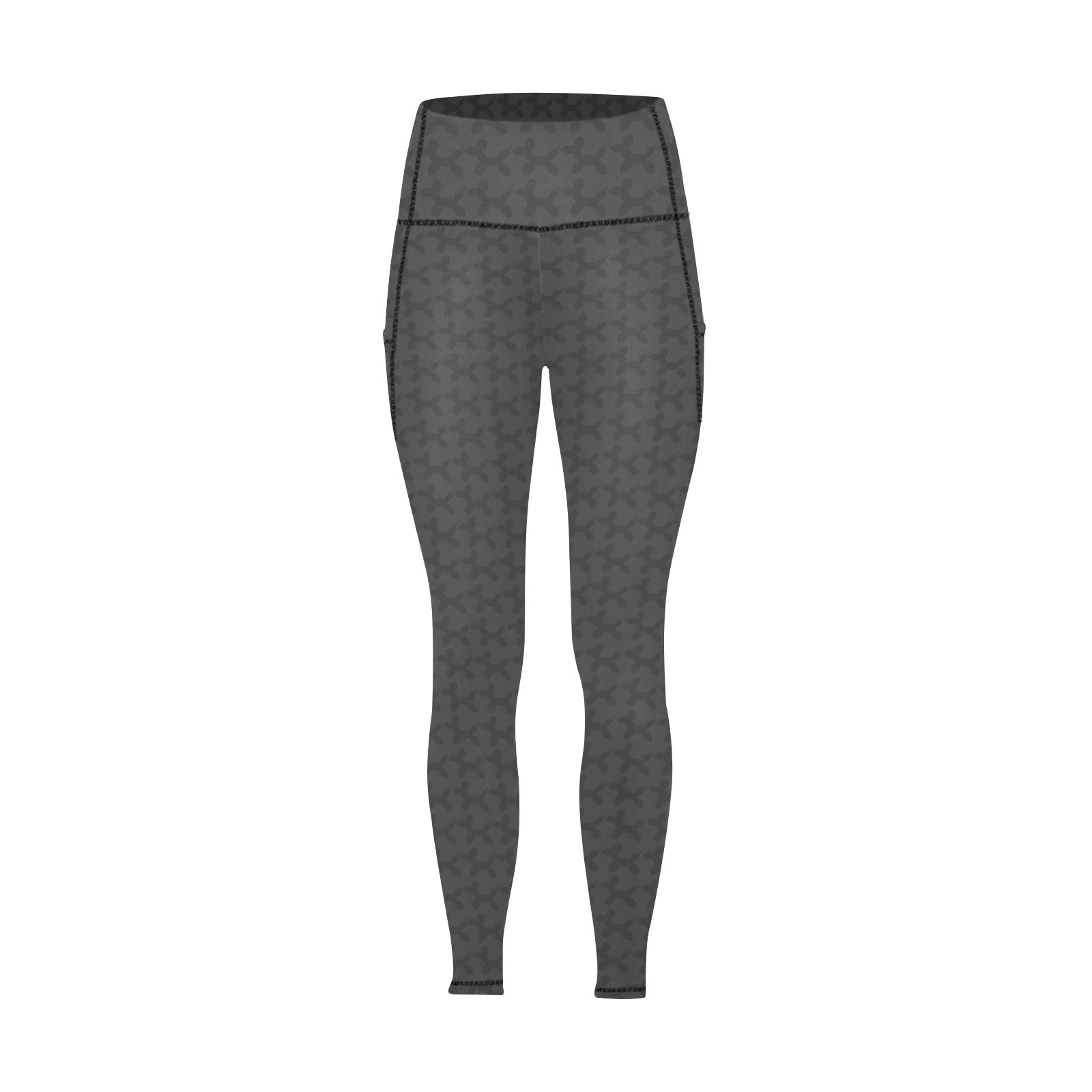 Subtle Balloon Dog Leggings with Pockets