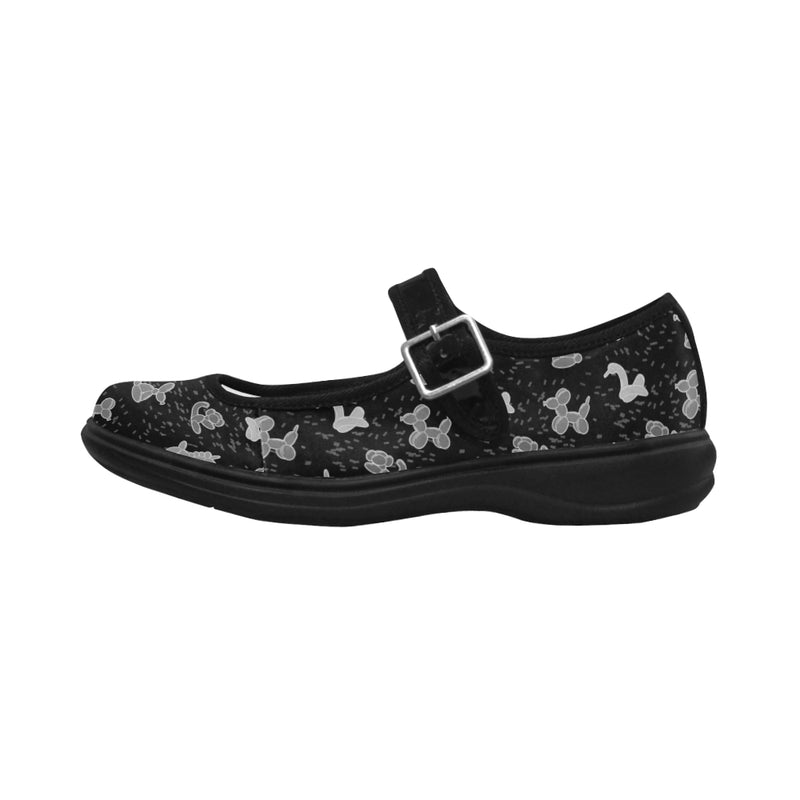 graytoe.fw Mila Satin Women's Mary Jane Shoes (Model 4808)