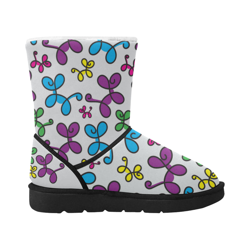 Swirly Pups Snow Boots