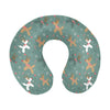 Reindeer Balloon Dogs Travel Pillow