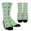 Classic Balloon Animals on Mint Crew Socks