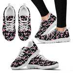 Pink Dogs & Stars Women's Sneakers