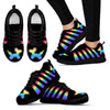 Women's Rainbow Dog Sneakers