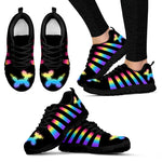 Women's Rainbow Dog Sneakers