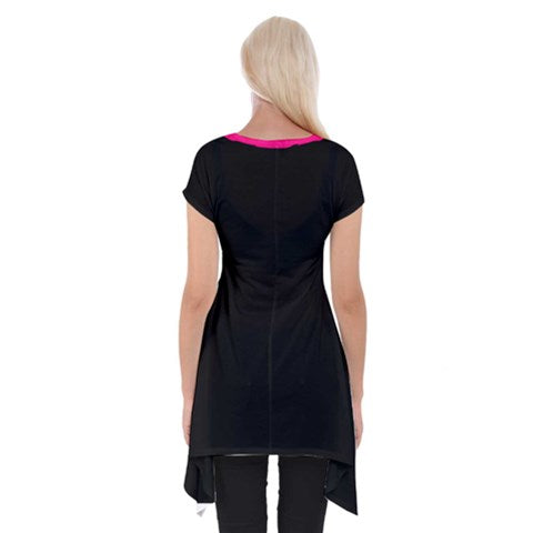 Neon Dogs Side Drop Tunic