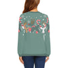 Green Reindeer Balloon Dogs Sweatshirt