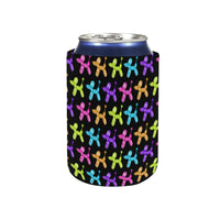 Color Pop Balloon Dog Neoprene Can Cooler