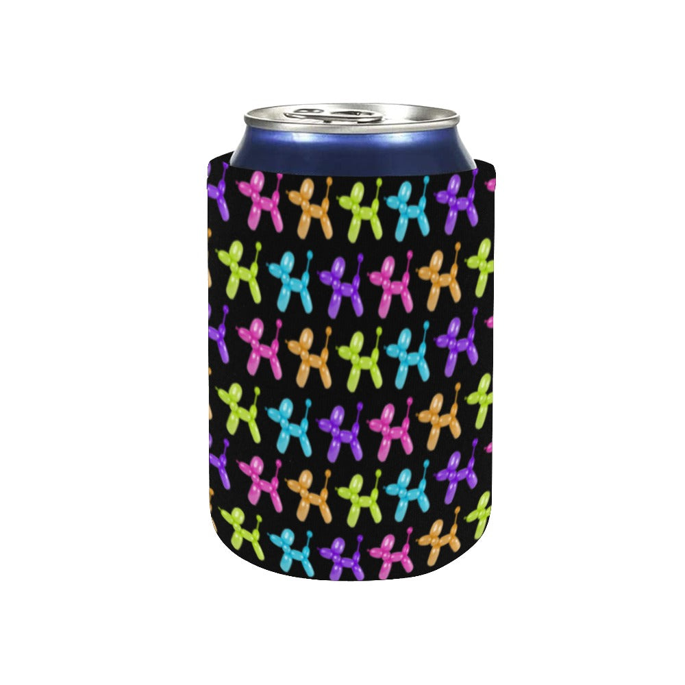 Color Pop Balloon Dog Neoprene Can Cooler