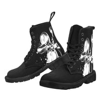 Reflections Balloon Dog Martin Boots for Women (Black) (Model 1203H)