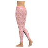 Pink Reindeer Balloon Dog Leggings