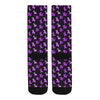 Purple Balloon Animals Socks