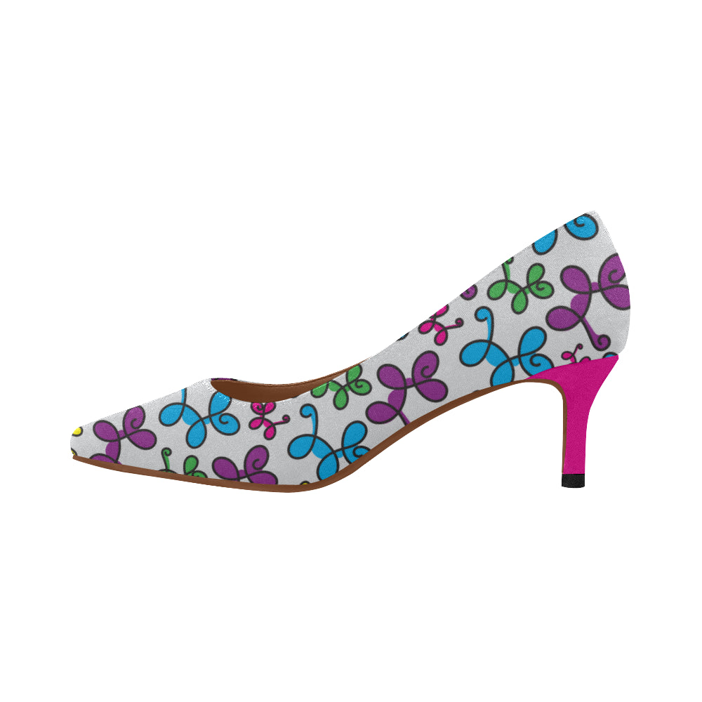 Women's Pointed Toe Low Heel Pumps