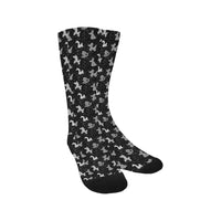 Grayscale Balloon Animals Socks