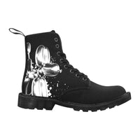 Reflections Balloon Dog Martin Boots for Women (Black) (Model 1203H)
