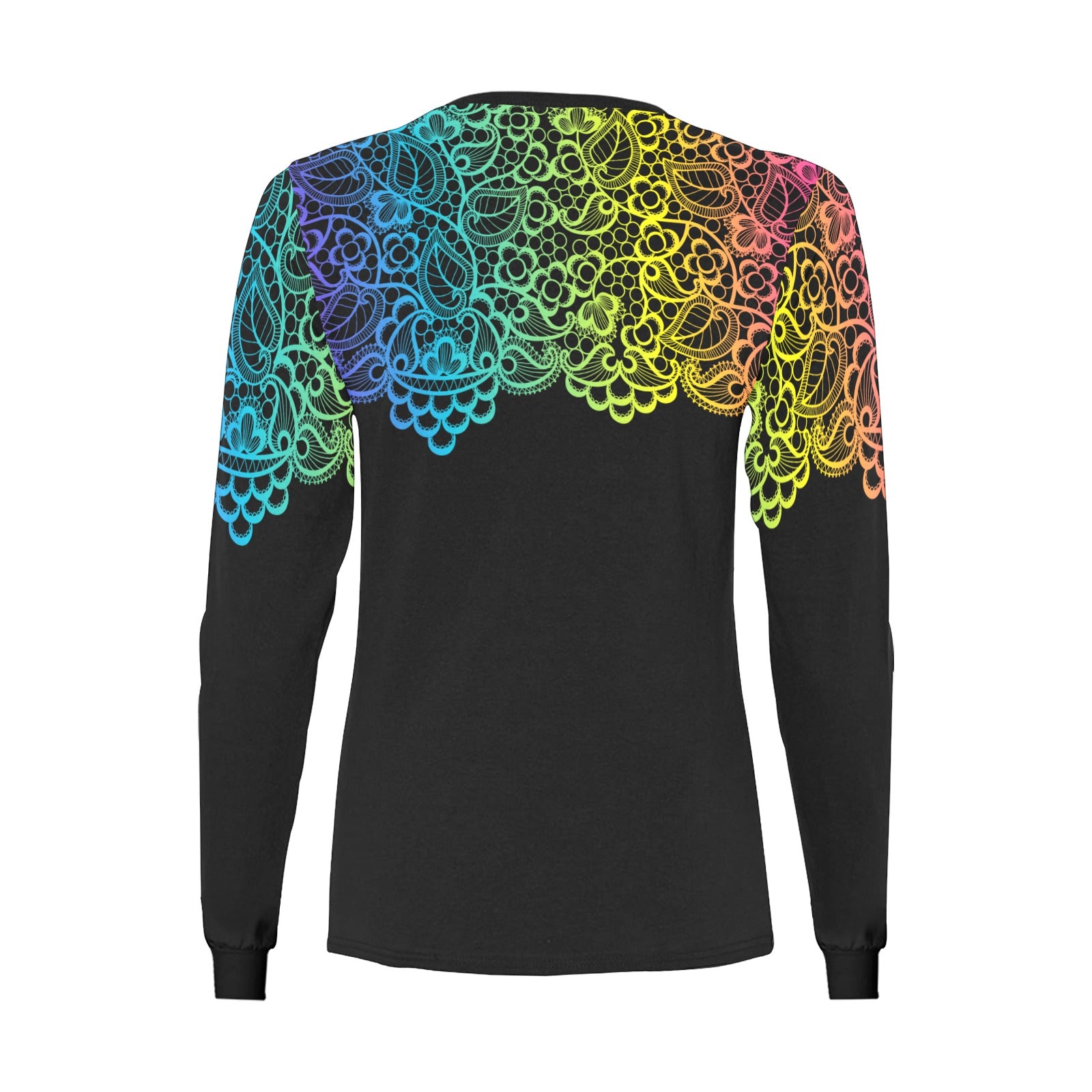 Lace Balloon Dogs Women's Long Sleeve T-shirt