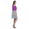 Swirly Pups Skater Dress
