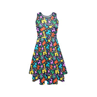 Balloon Fiesta Sleeveless Dress