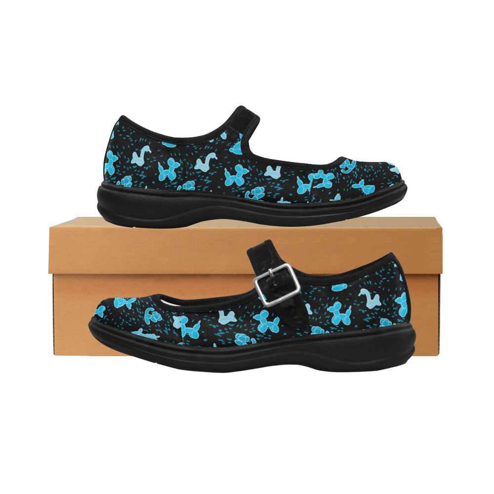 bluetoe.fw Mila Satin Women's Mary Jane Shoes (Model 4808)