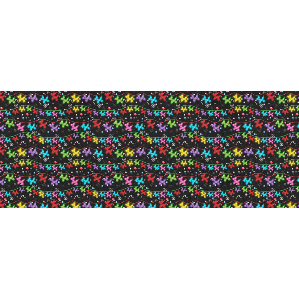 Balloon Dog Lights Gift Wrapping Paper 58"x 23" (1 Roll)