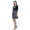 Swirly Pups Skater Dress