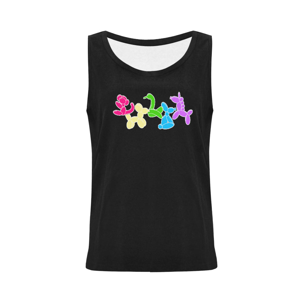 Classics on Black Tank Top