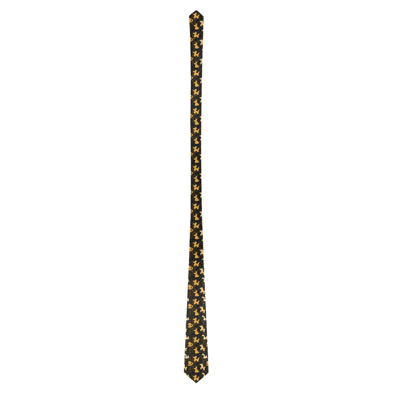 Orange Balloon Animals Necktie