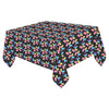 Rainbow Dogs Cotton Linen Tablecloth 52"x 70"