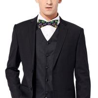 Sugar Skull Balloon Dog Bow Tie