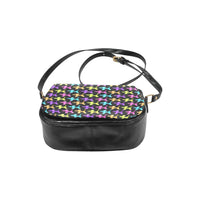 Color Pop Balloon Dog Classic Saddle Bag