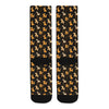 Orange Balloon Animals Socks