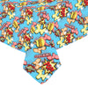 Comic Dogs Cotton Linen Tablecloth 52"x 70"