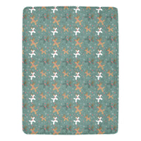 Reindeer Balloon Dogs Micro Fleece Blanket