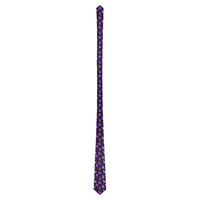 Purple Balloon Animals Necktie