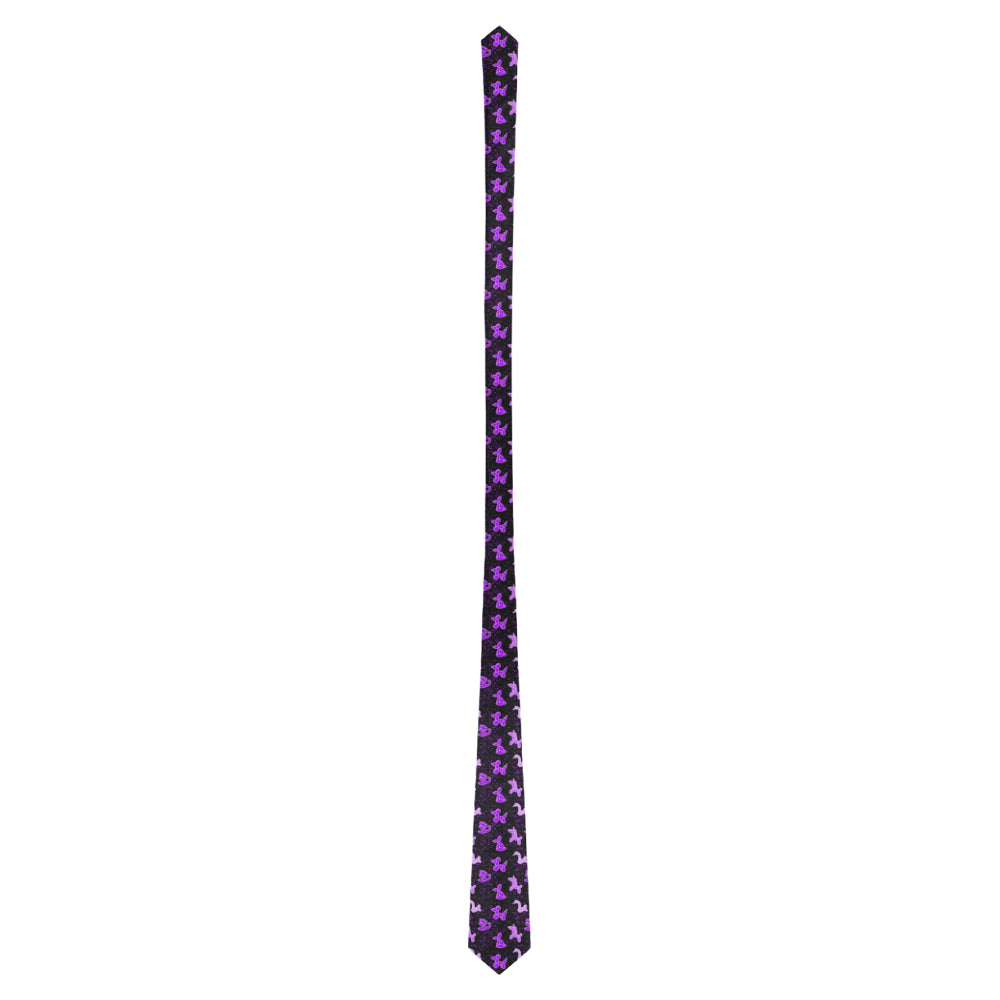 Purple Balloon Animals Necktie
