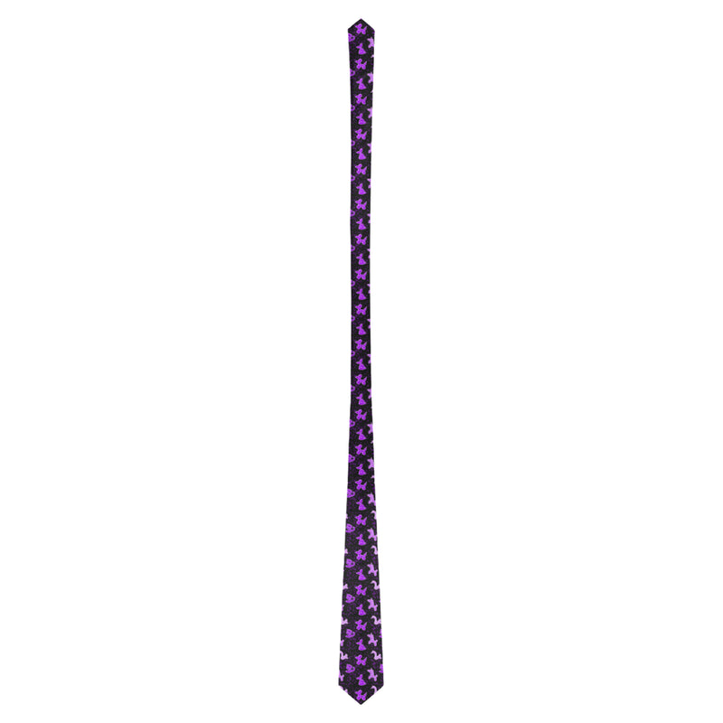 Purple Balloon Animals Necktie