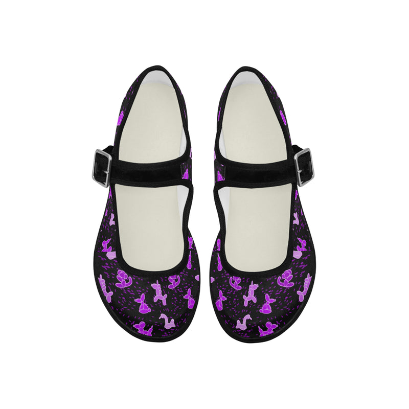 purpletoe.fw Mila Satin Women's Mary Jane Shoes (Model 4808)