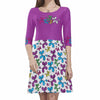 Swirly Pups Skater Dress