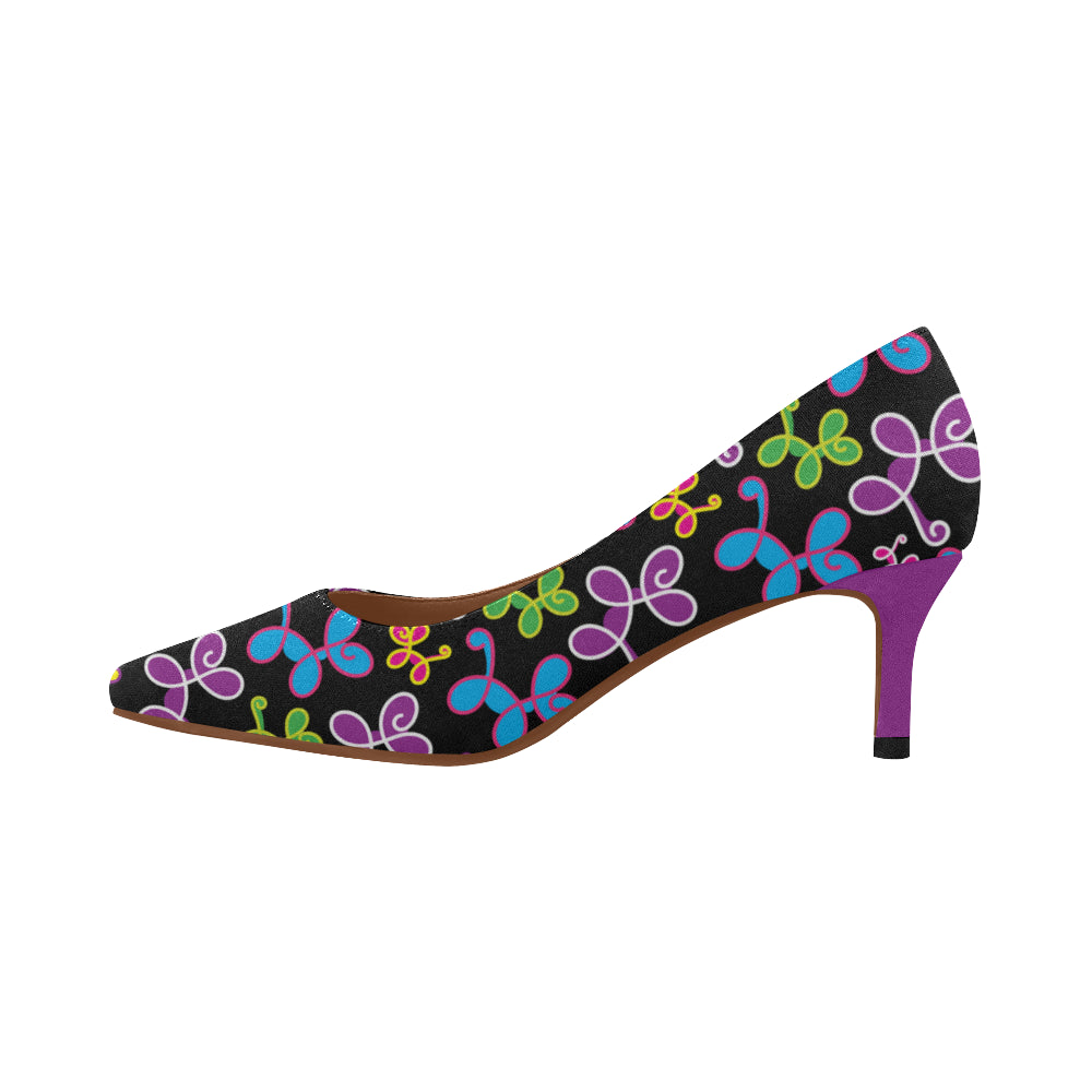 Women's Pointed Toe Low Heel Pumps