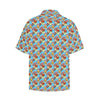 Comic Dogs Hawaiian Shirt with Chest Pocket